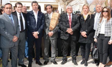 Inauguración del Juzgado de Paz de Iglesia