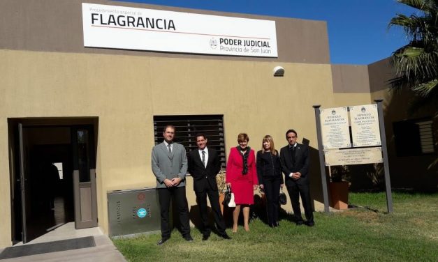 Mujeres cortistas de San Luis, fascinadas con Flagrancia