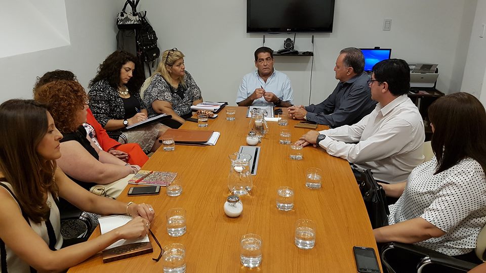 Reunión con el Ministerio de Desarrollo para diseñar líneas de acción en el marco de la recientemente creada Oficina de la Mujer