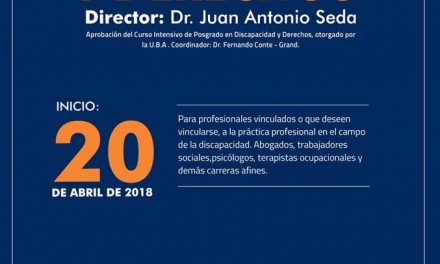 Curso de Posgrado: Discapacidad y Derechos