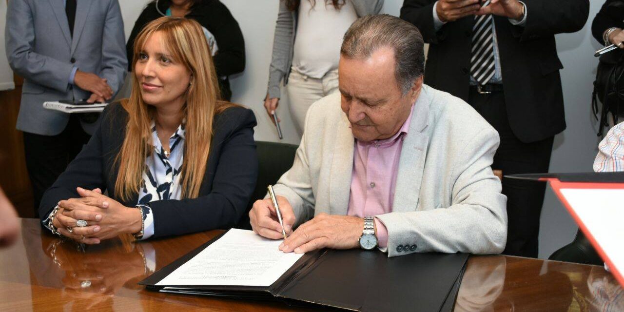 La Corte de Justicia firmó hoy el convenio del CAD (Centro de Admisión y Derivación de Menores en conflicto con la Ley Penal)