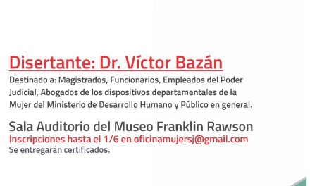 Conferencia Victor Bazán . Oficina de la Mujer – 6/6