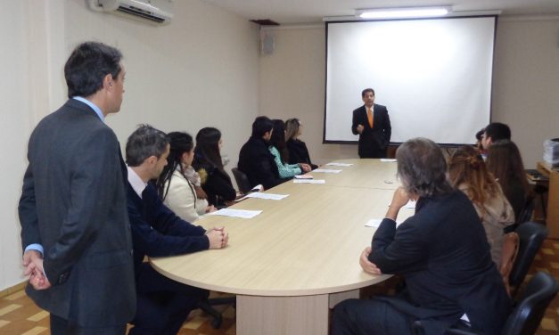 Flagrancia entrenó a estudiantes de Derecho