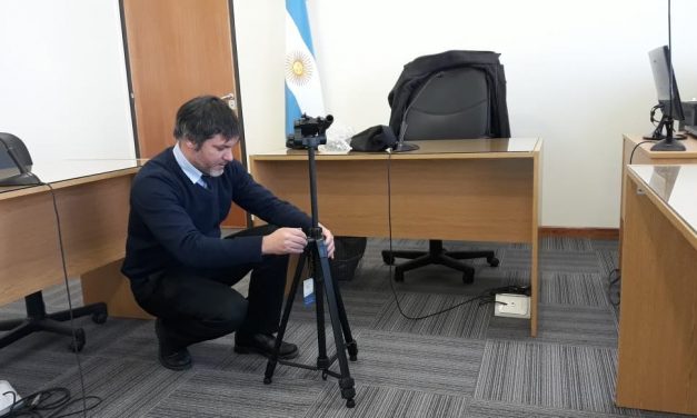 Flagrancia: primer juicio en Jáchal por Skype