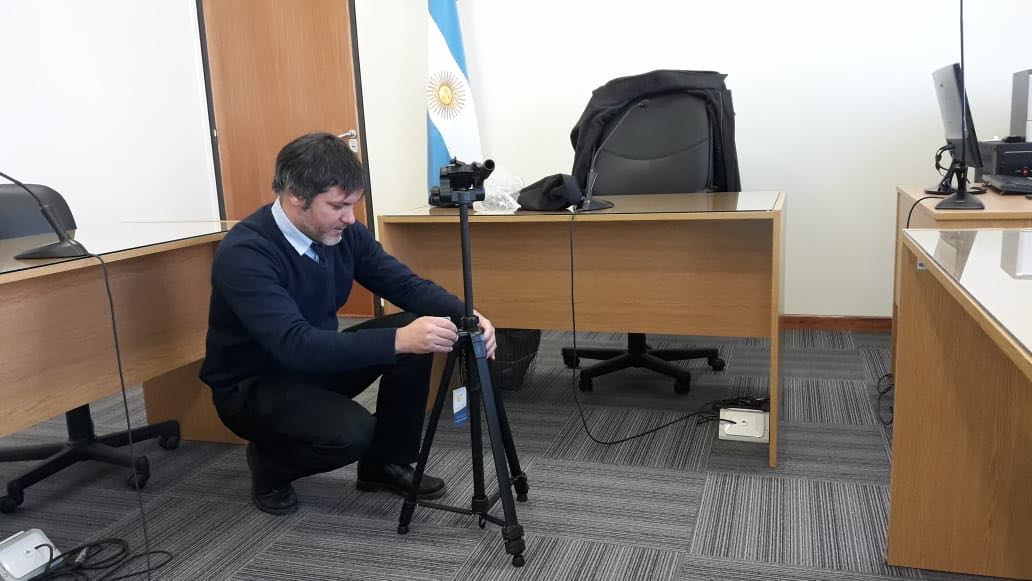Flagrancia: primer juicio en Jáchal por Skype