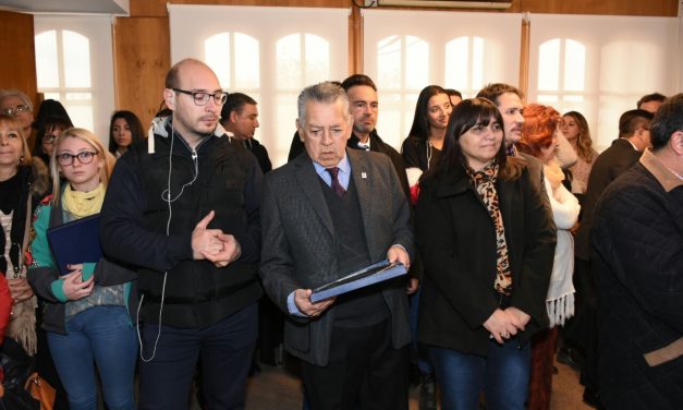 Agasajo de la Corte a periodistas