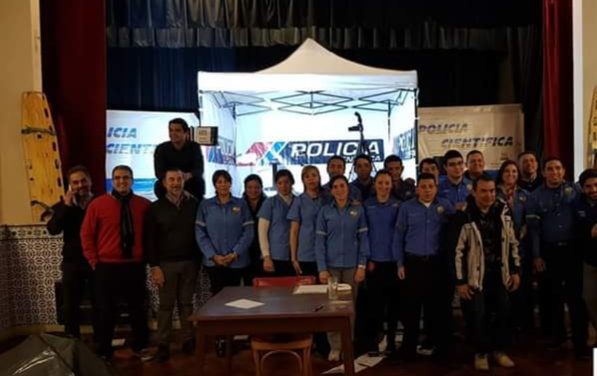 Entrenamiento en escena del crimen