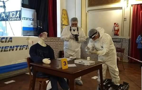 Entrenamiento en escena del crimen