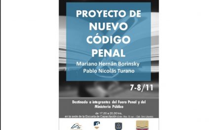 Proyecto de Nuevo Código Penal