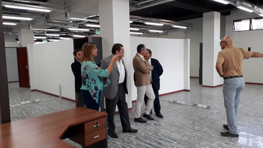 Cortistas inspeccionaron obras para oralidad Civil y Gestión Asociada