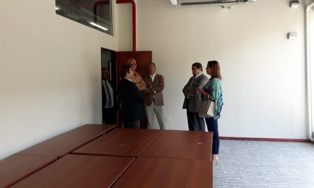 Cortistas inspeccionaron obras para oralidad Civil y Gestión Asociada