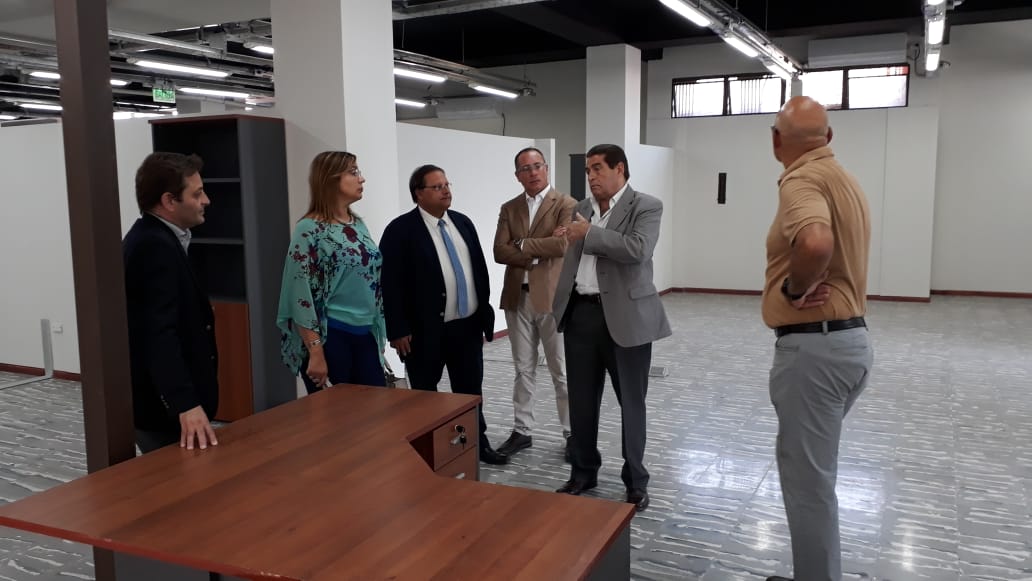 Cortistas inspeccionaron obras para oralidad Civil y Gestión Asociada