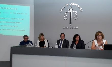 Capacitación en oralidad para abogados de Fiscalía de Estado