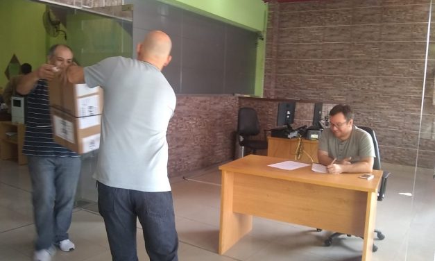 SE ENTREGARON TODAS LAS URNAS PARA LAS P.A.S.O.