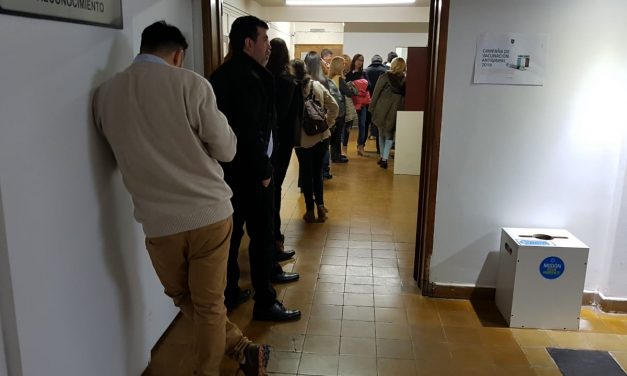 Empezó la vacunación antigripal