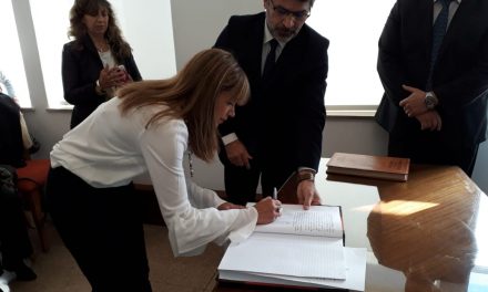 Juramento de jueza provisoria de primera instancia del Segundo Juzgado del Trabajo