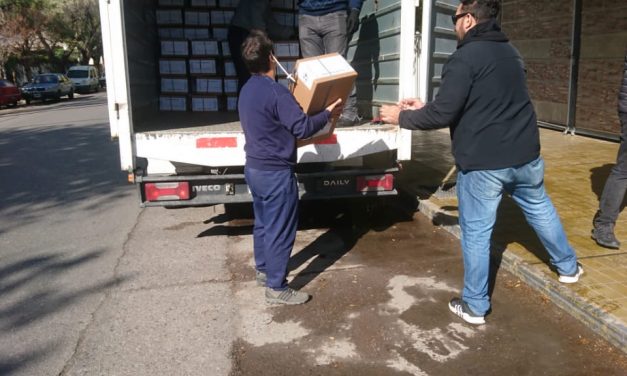 ESTE MIÉRCOLES 22 DE MAYO COMENZÓ EL REPARTO DE URNAS