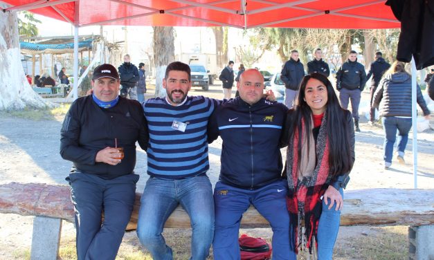 La Corte asistió al primer encuentro femenino de rugby en el Penal