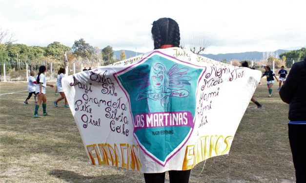 La Corte asistió al primer encuentro femenino de rugby en el Penal