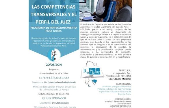Perfeccionamiento para jueces