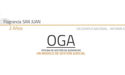 OGA: un modelo de gestión judicial