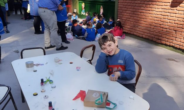 Emotivo festejo solidario de judiciales en Caucete por el Día del Niño