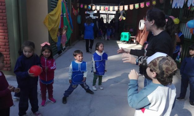 Emotivo festejo solidario de judiciales en Caucete por el Día del Niño