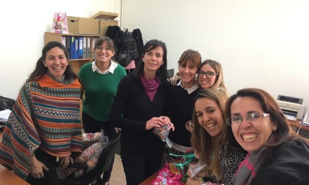 Emotivo festejo solidario de judiciales en Caucete por el Día del Niño