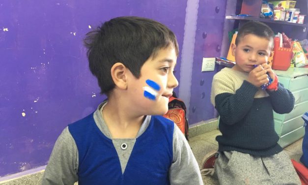 Emotivo festejo solidario de judiciales en Caucete por el Día del Niño