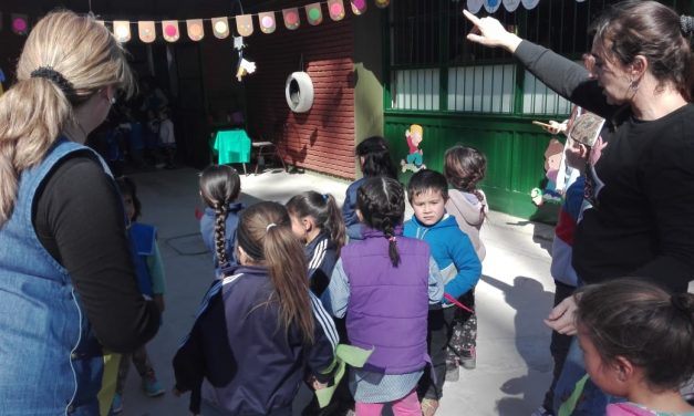 Emotivo festejo solidario de judiciales en Caucete por el Día del Niño