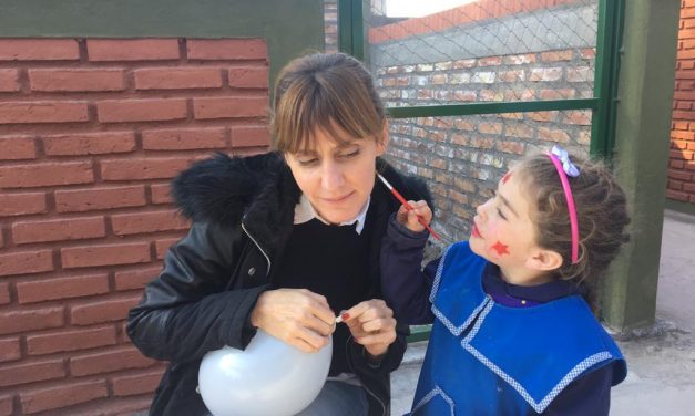 Emotivo festejo solidario de judiciales en Caucete por el Día del Niño