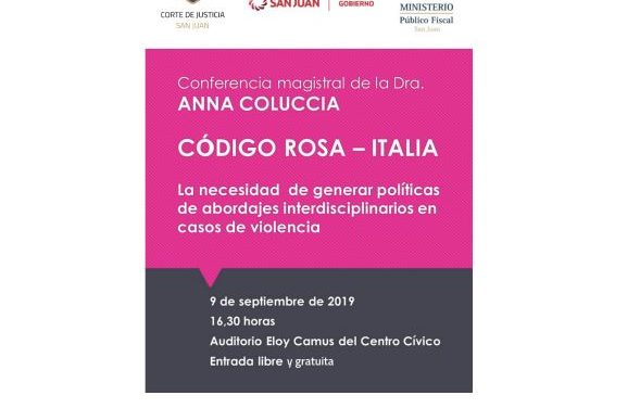 Conferencia «Código Rosa»