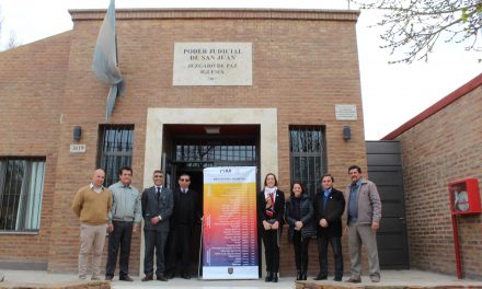 La Corte, con los Juzgados de Paz de Jáchal e Iglesia