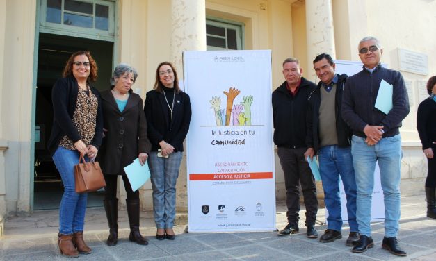 La Corte, con los Juzgados de Paz de Jáchal e Iglesia