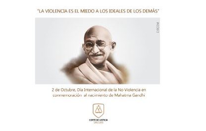 Día Internacional de la No Violencia