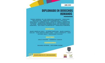 Inscripciones para el Diplomado en Derechos Humanos