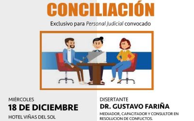 Se darán capacitaciones en Conciliación y Mediación