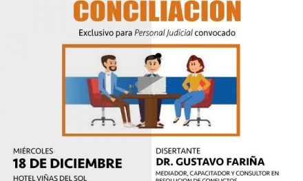 Se darán capacitaciones en Conciliación y Mediación