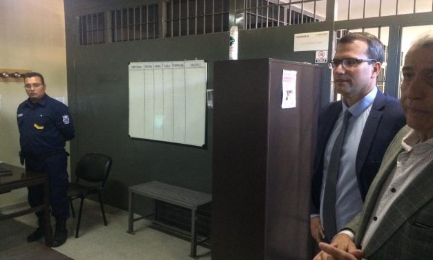 Flagrancia: el Secretario de Seguridad visitó a fiscales