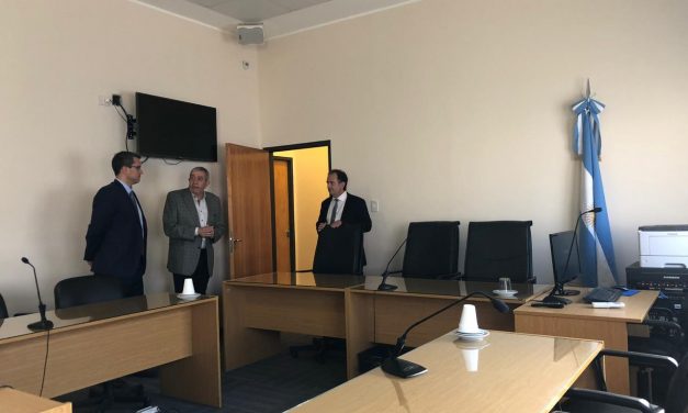 Flagrancia: el Secretario de Seguridad visitó a fiscales