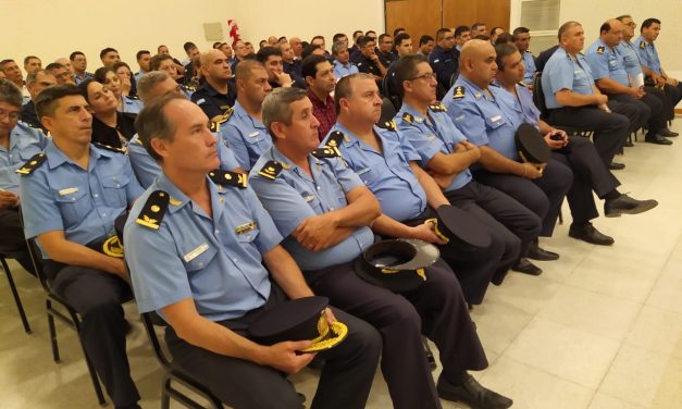 El juez Rodríguez, junto a la Policía, para mejorar el trabajo