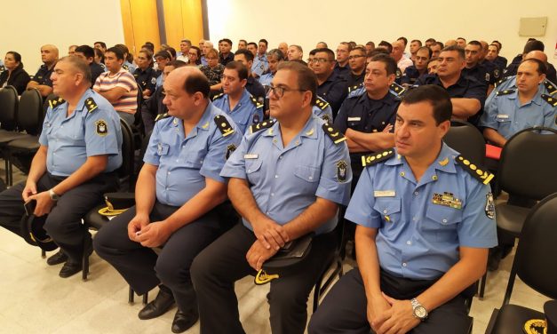 El juez Rodríguez, junto a la Policía, para mejorar el trabajo