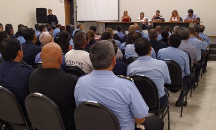 El juez Rodríguez, junto a la Policía, para mejorar el trabajo