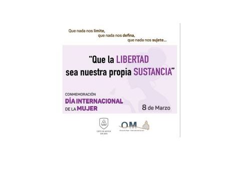 Conmemoración Día Internacional de la Mujer