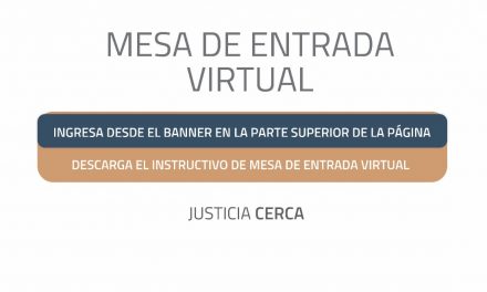 Instructivo gráfico para abogados Mesa Entrada Virtual