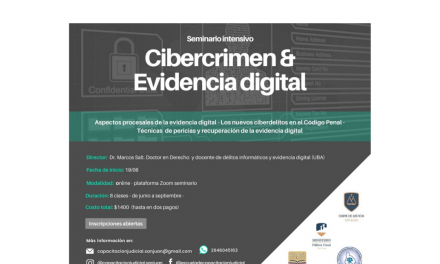 Cibercrimen y Evidencia Digital