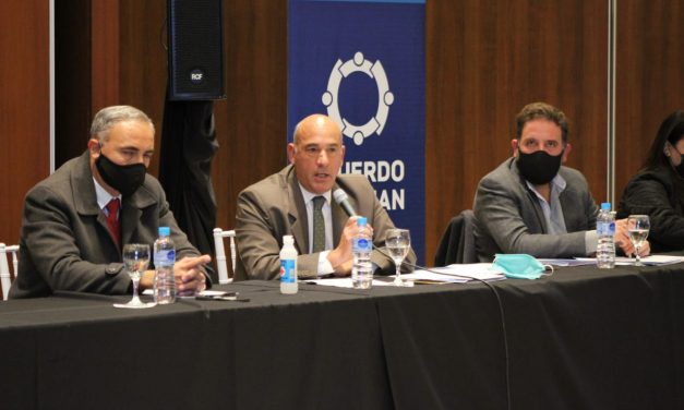 La Justicia hizo su presentación en el Acuerdo San Juan