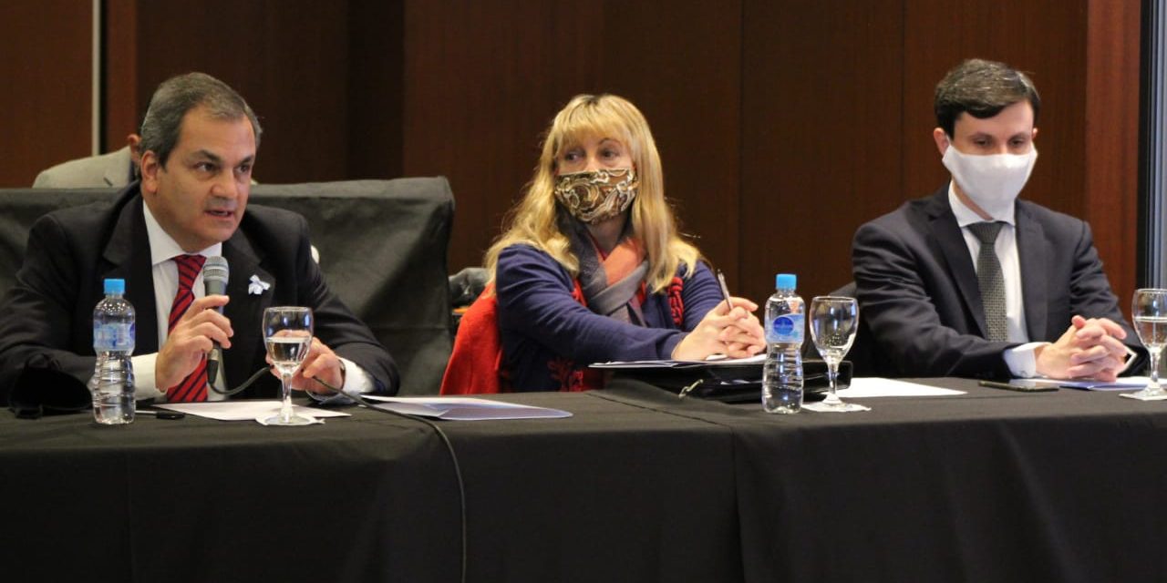 La Justicia hizo su presentación en el Acuerdo San Juan