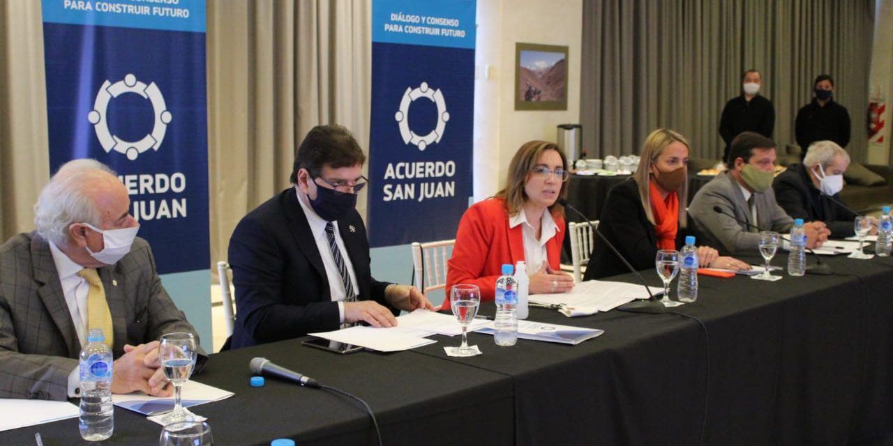 La Justicia hizo su presentación en el Acuerdo San Juan