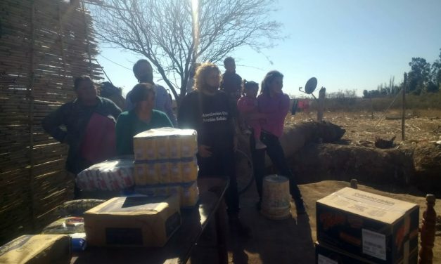 Merenderos recibieron alimentos aportados por imputados